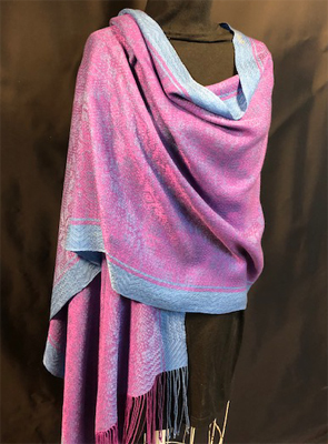 Paula - a tencel shawl